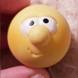 1985 Nerfuls Figure Spark the Fireman Head Replacement Parker Brothers Vintage